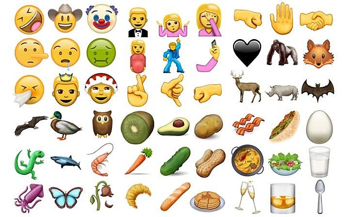 Novos emojis serão liberados em 21 de junho. Foto: Reprodução/Emojipedia.